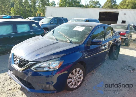 2016 Nissan Sentra Sv from USA, damaged, VIN 3N1AB7APXGL654863
